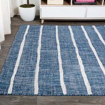 Colonia Berber Stripe Indoor/outdoor Area Rug